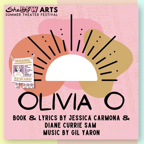 SheDFW Art Festival presents Olivia O book & Lyrics by Jessica Carmona & Diane Currie Sam