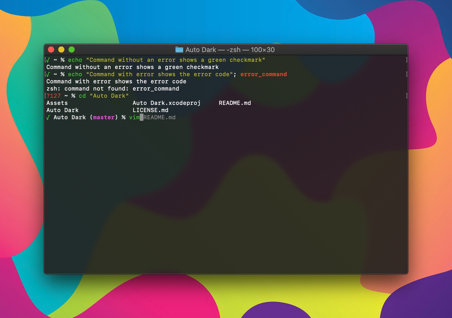 Terminal Screenshot