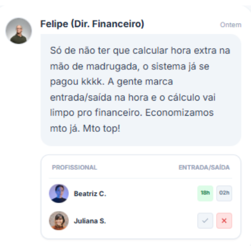 Depoimento Equipe 02