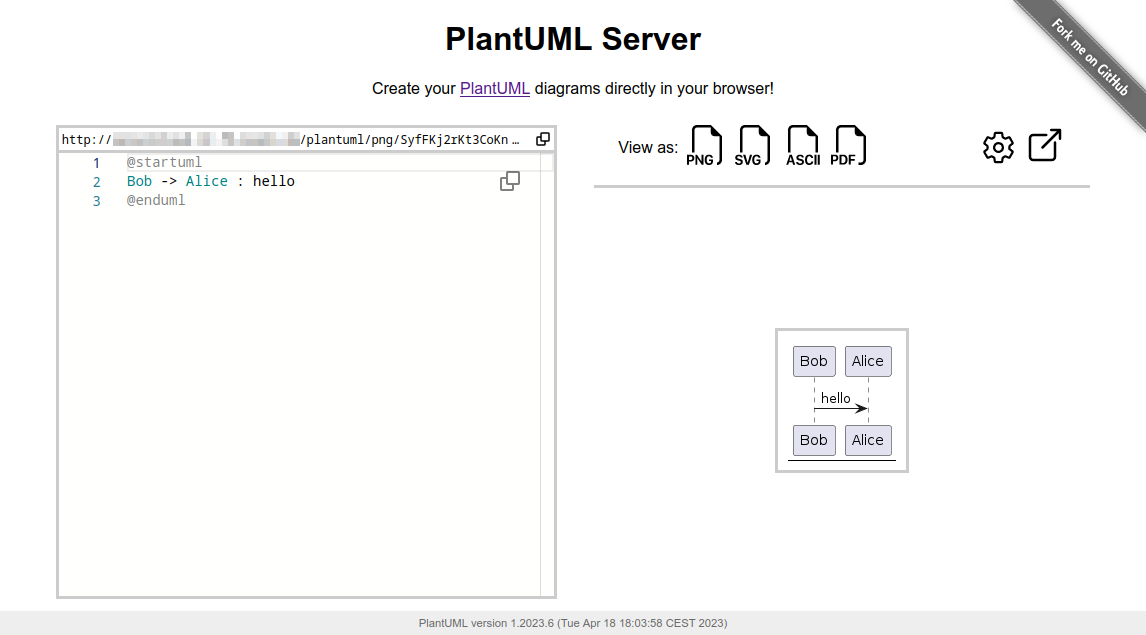 PlantUML Server