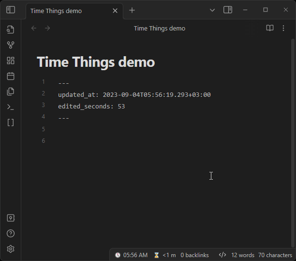 Most edited notes view