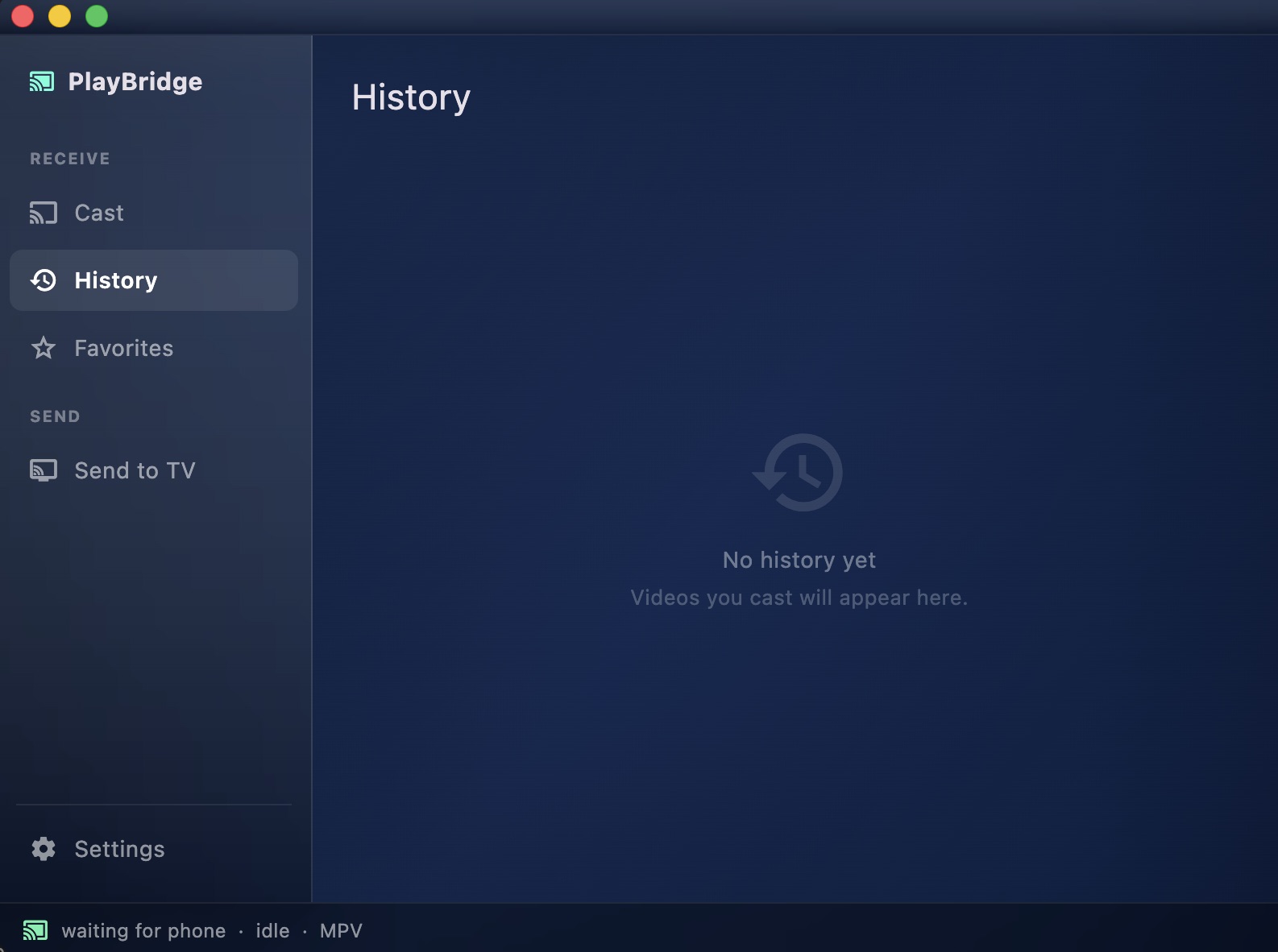 Desktop history