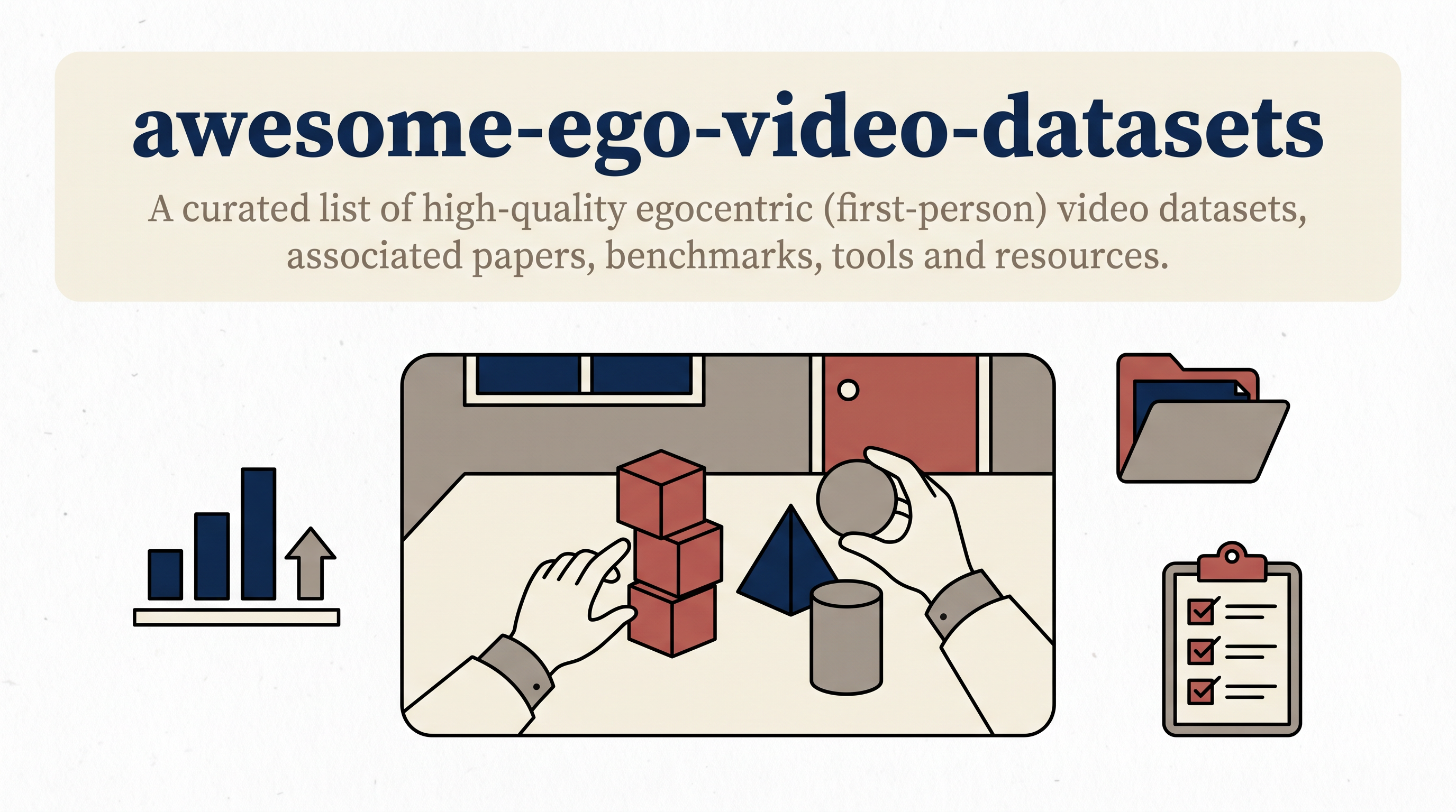 Awesome Egocentric Video Datasets