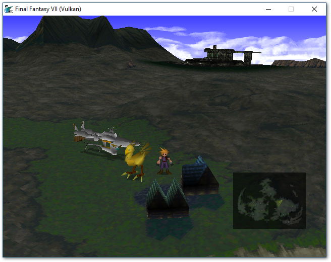 Final Fantasy VII running on Vulkan