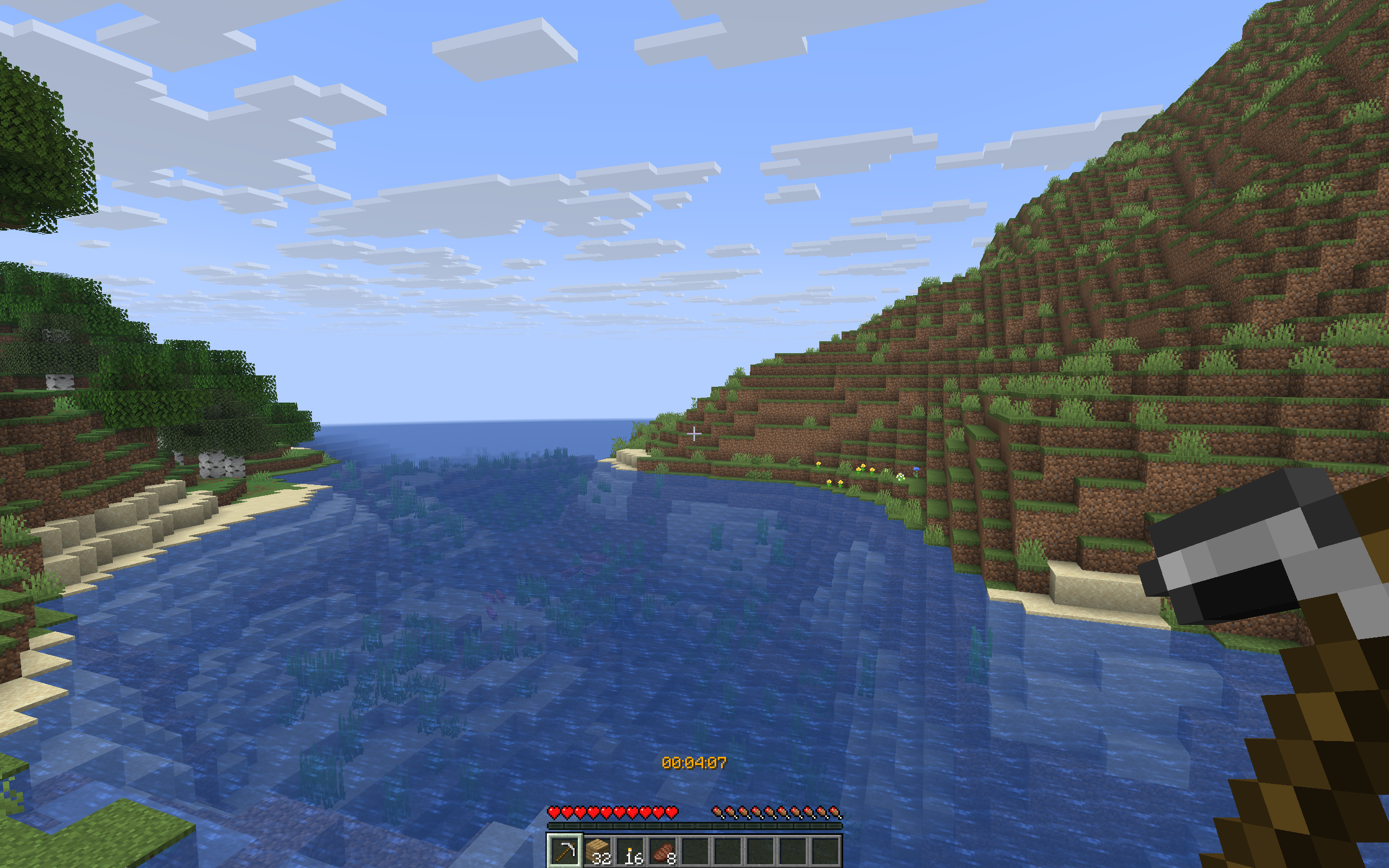 Enhanced Timer in Minecraft