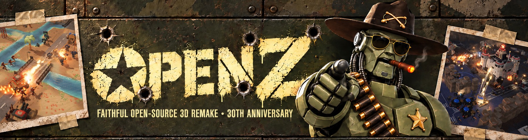 OpenZ - faithful open-source 3D remake - 30th anniversary