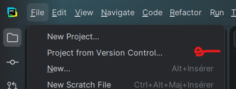 Project from version control