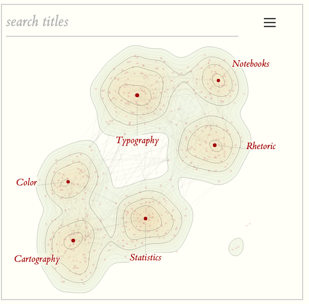 Tufte Map in the sidebar