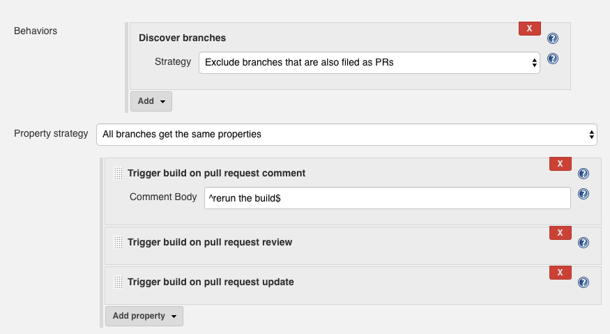 GitHub Multibranch Job Configuration