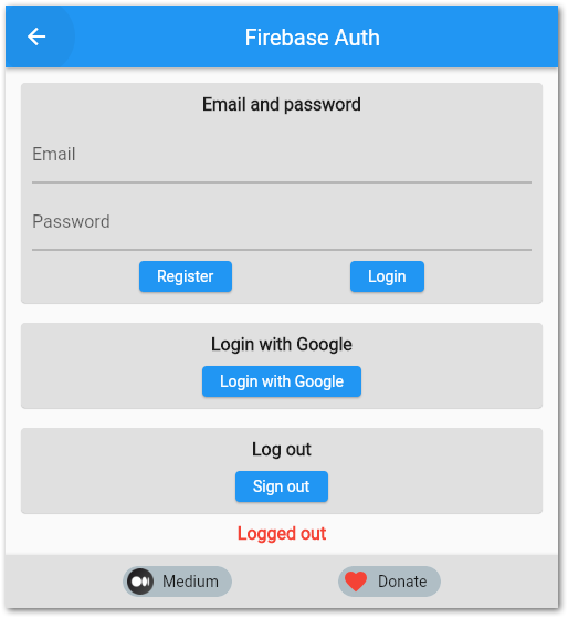 Firebase Authentication