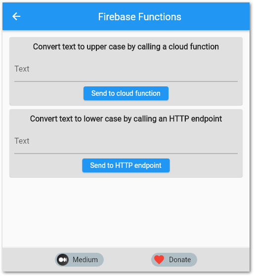 Firebase Cloud Functions