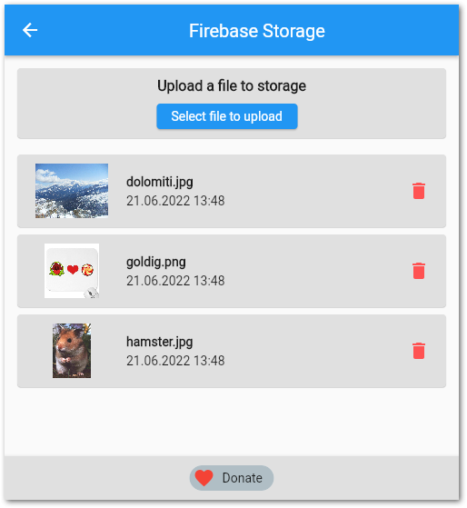 Firebase Storage