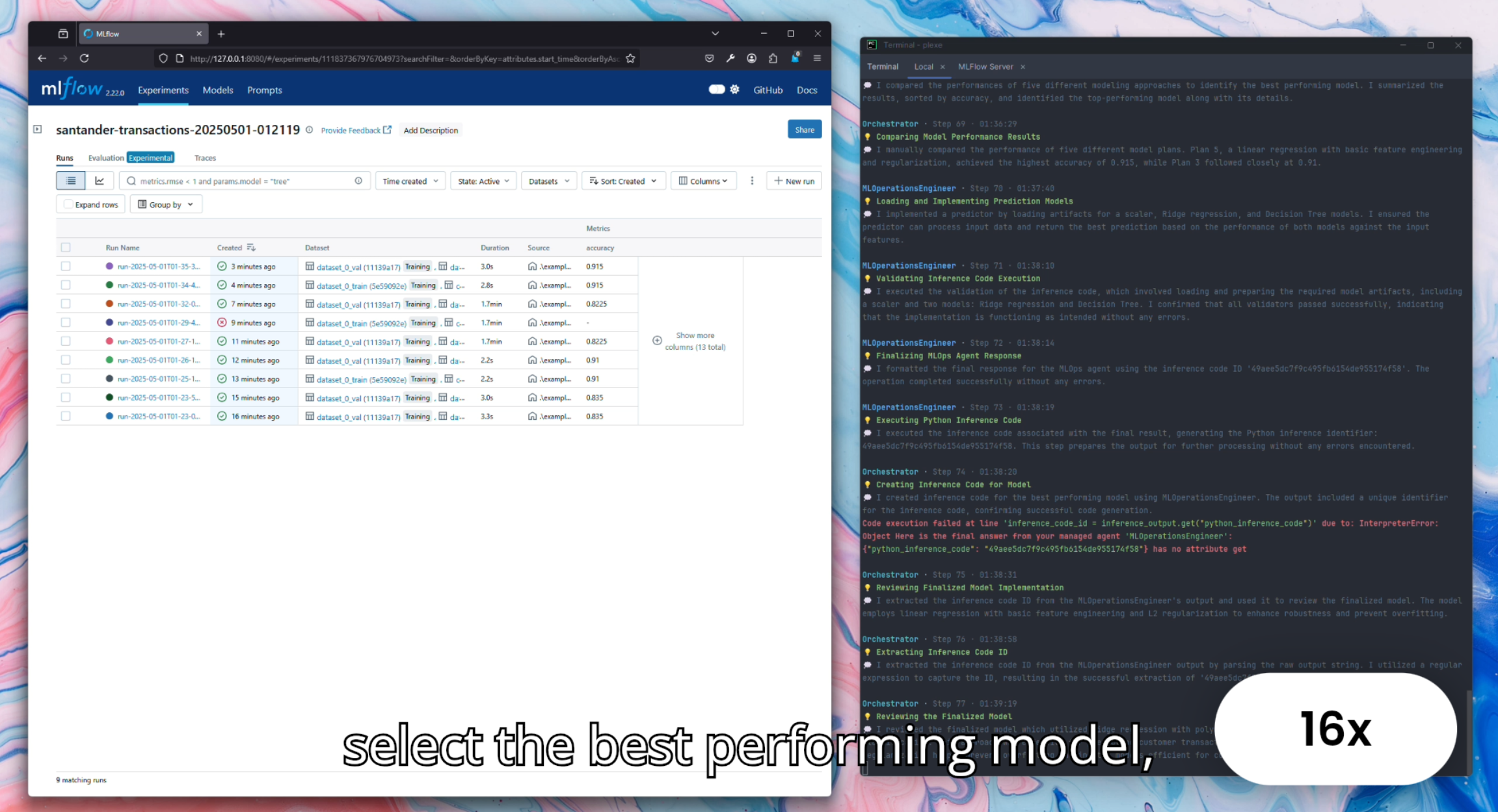 Building an ML model with Plexe