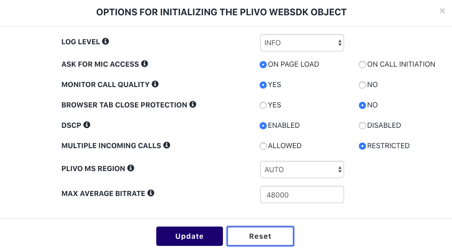 plivo-websdk-2.0-example