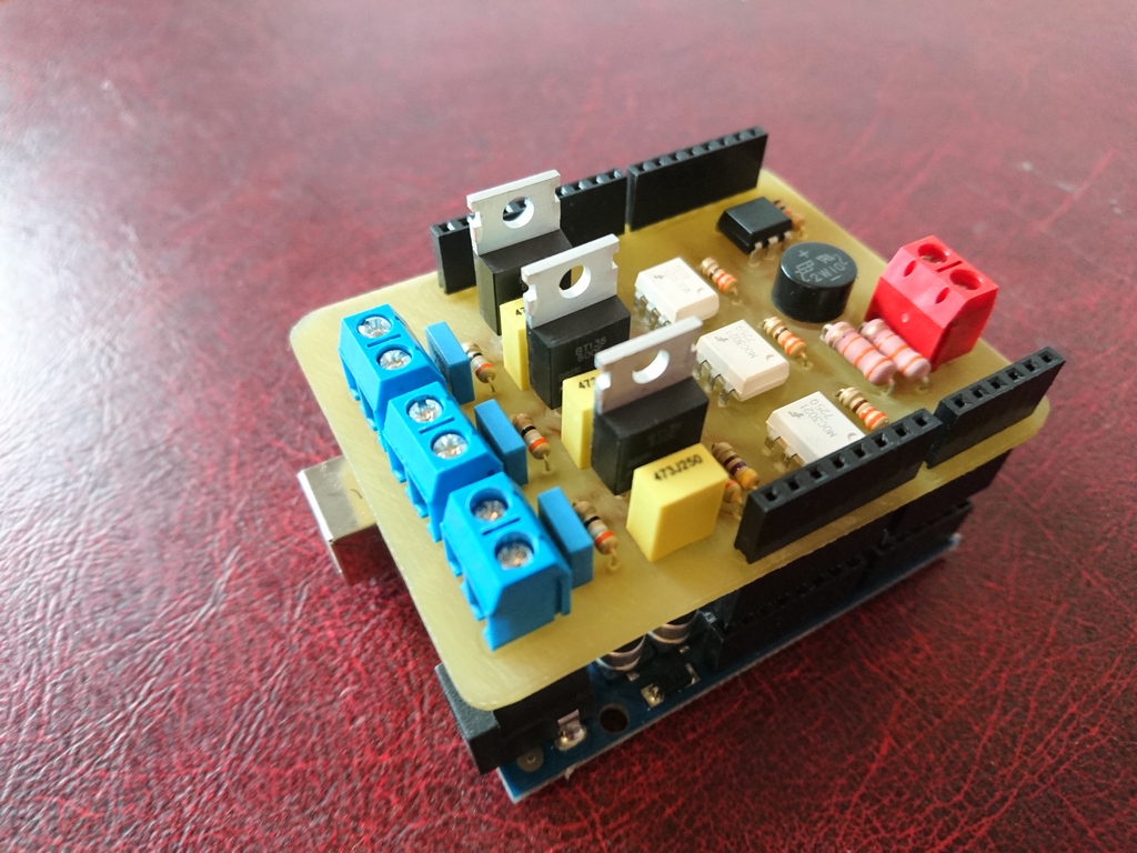 arduino-AC230-lights-phase-dimmer-3-channel