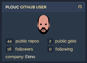 github user badge