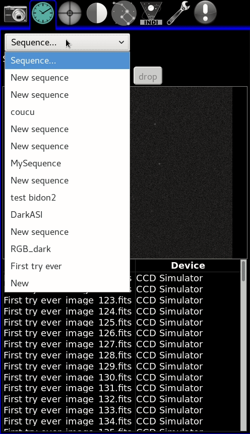 Sequence editor UI