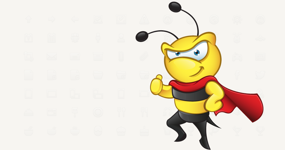 AntiSpam Bee mascot