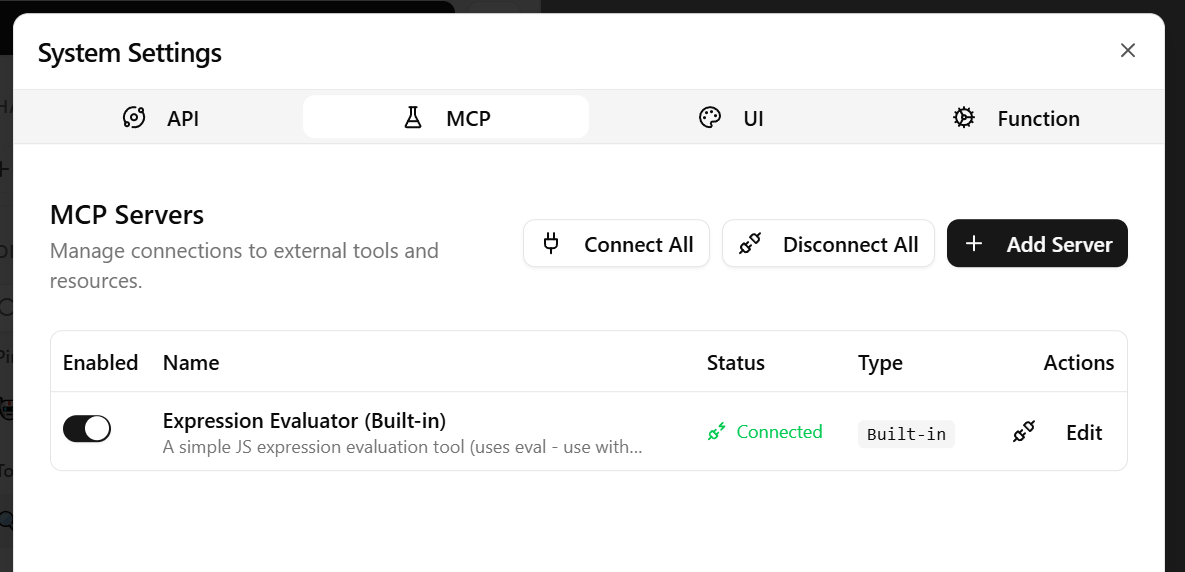 MCP Feature