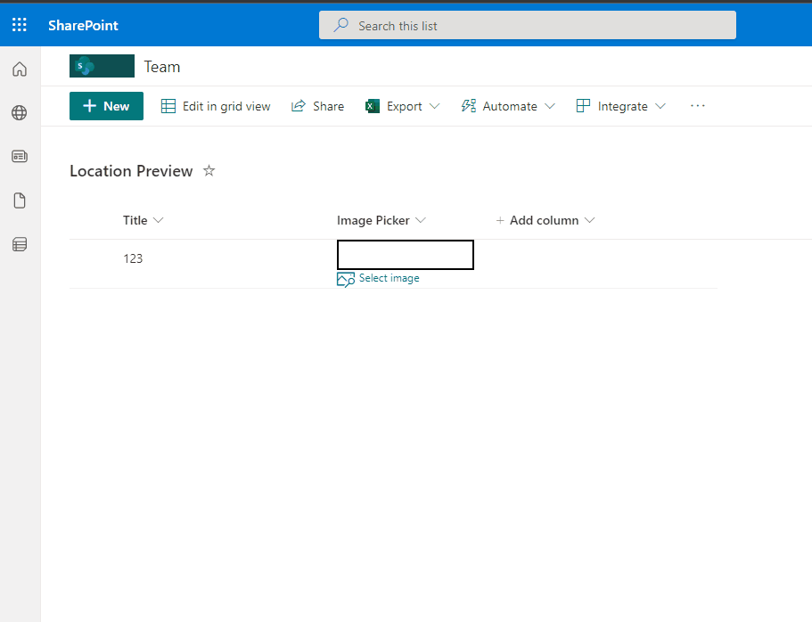 File Picker preview
