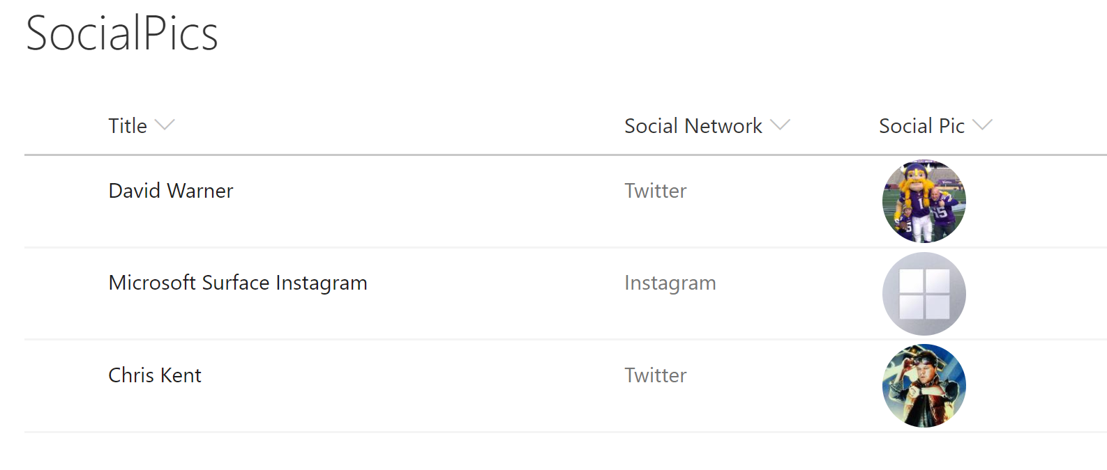 Social Media Profile Pics preview
