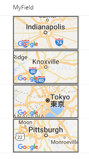 Column Location Map Column Samples - List Formatting Samples