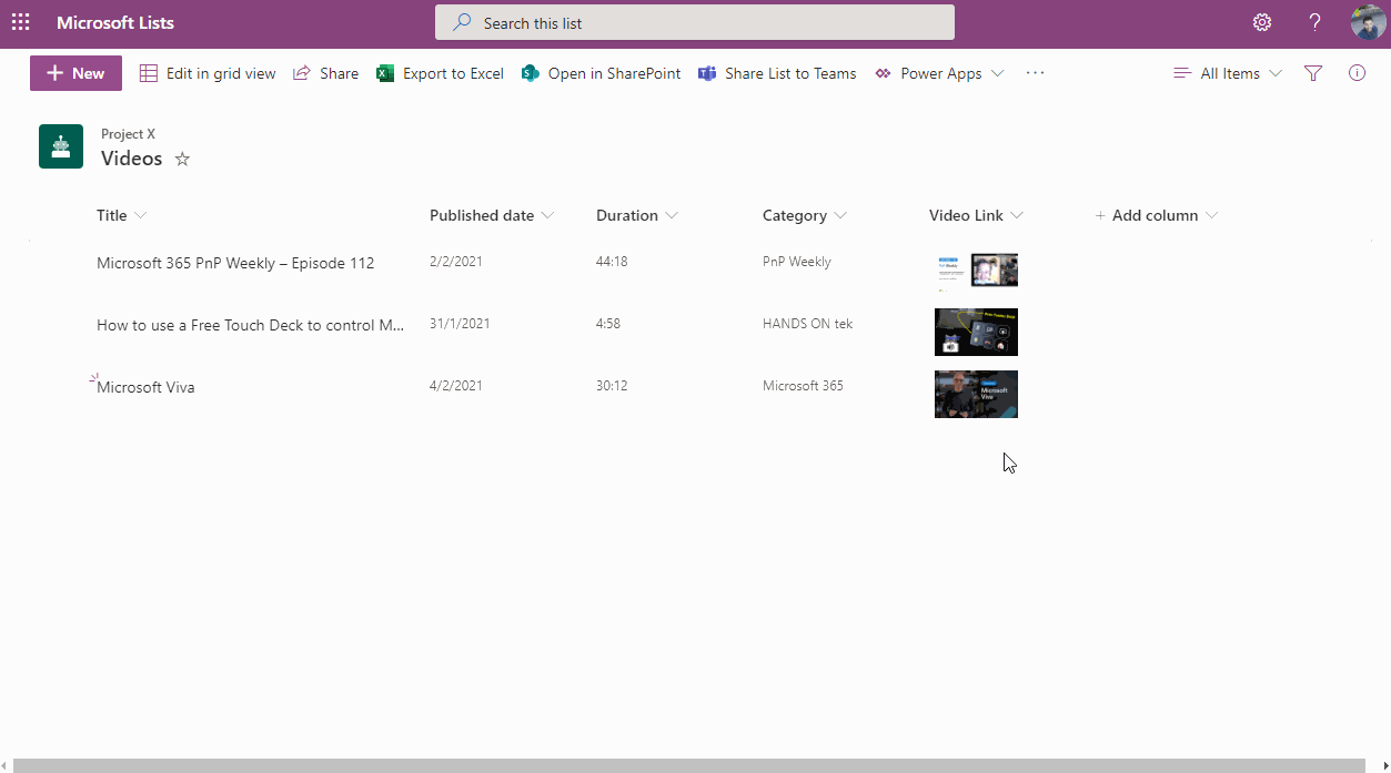 YouTube Thumbnail preview