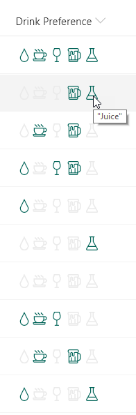 Multi-Choice Icons preview