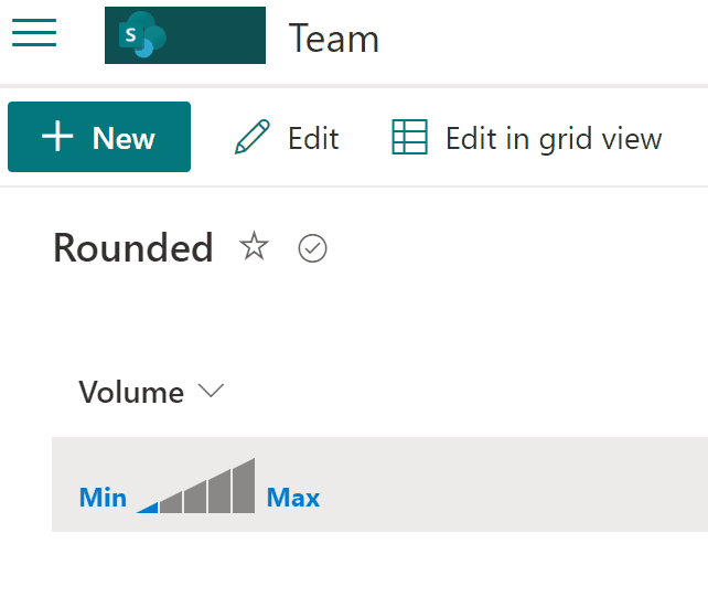 Volume option preview