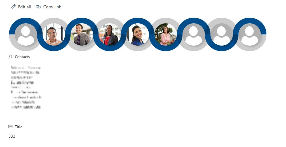 Person circle Header preview