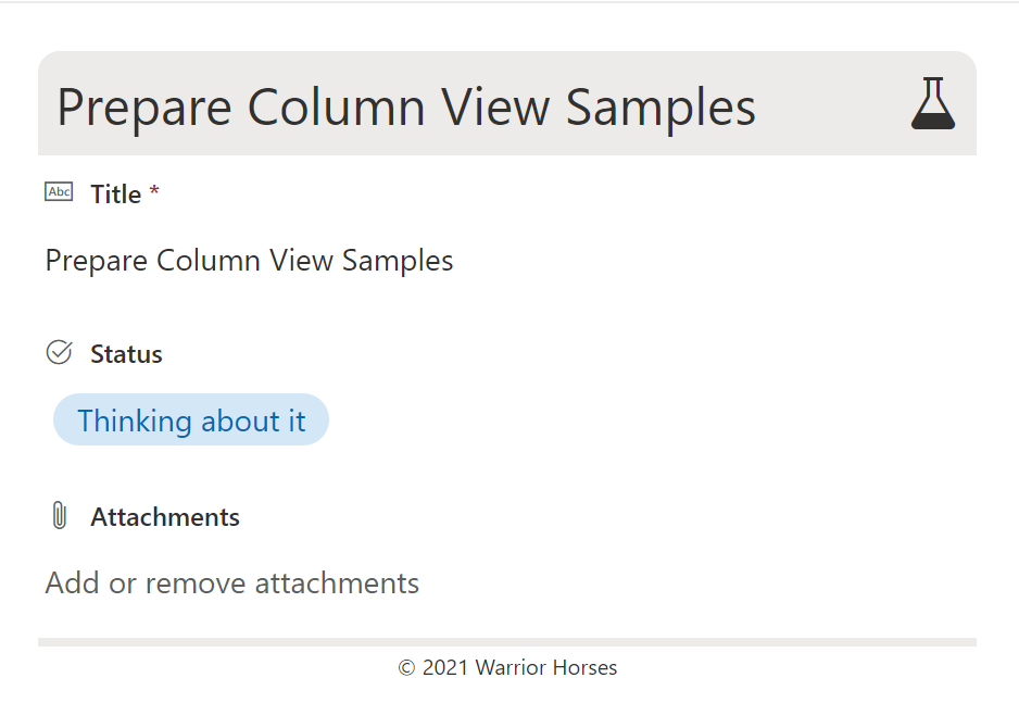 Status Header and Footer preview
