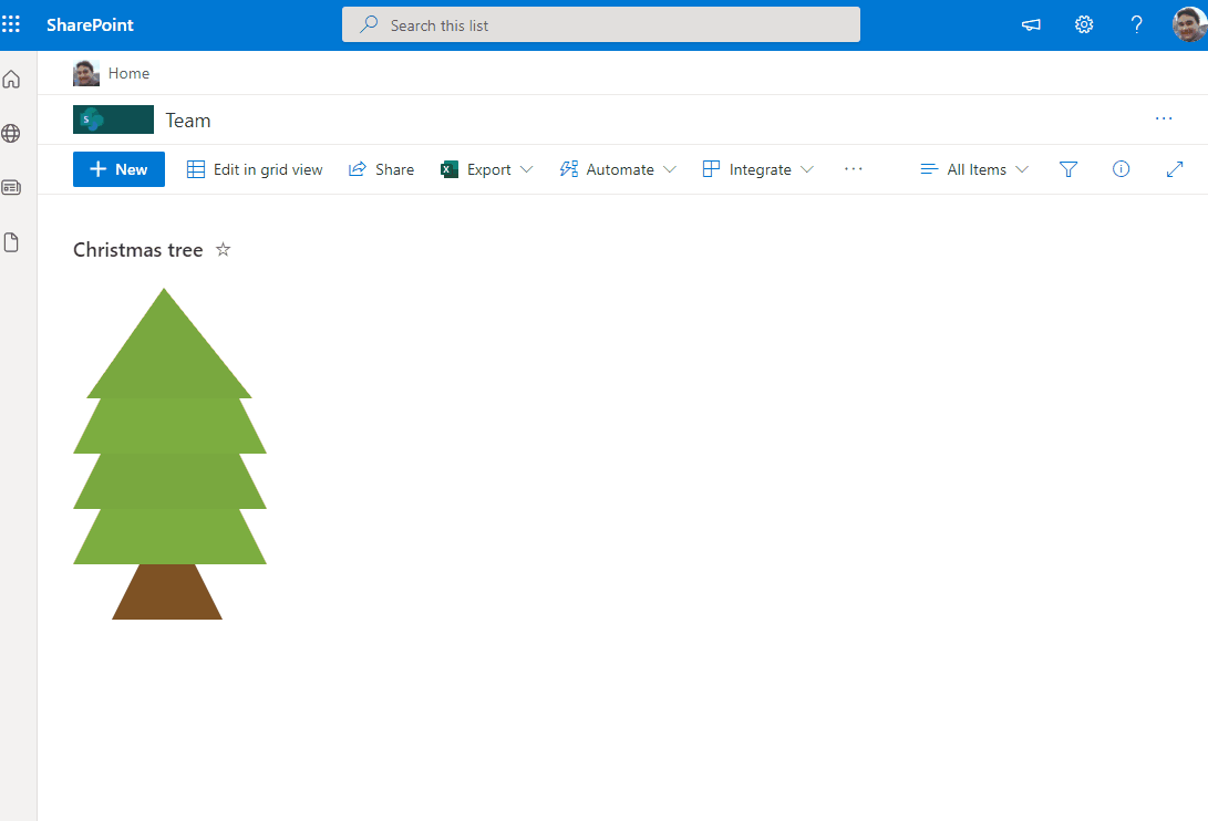 Christmas Tree preview