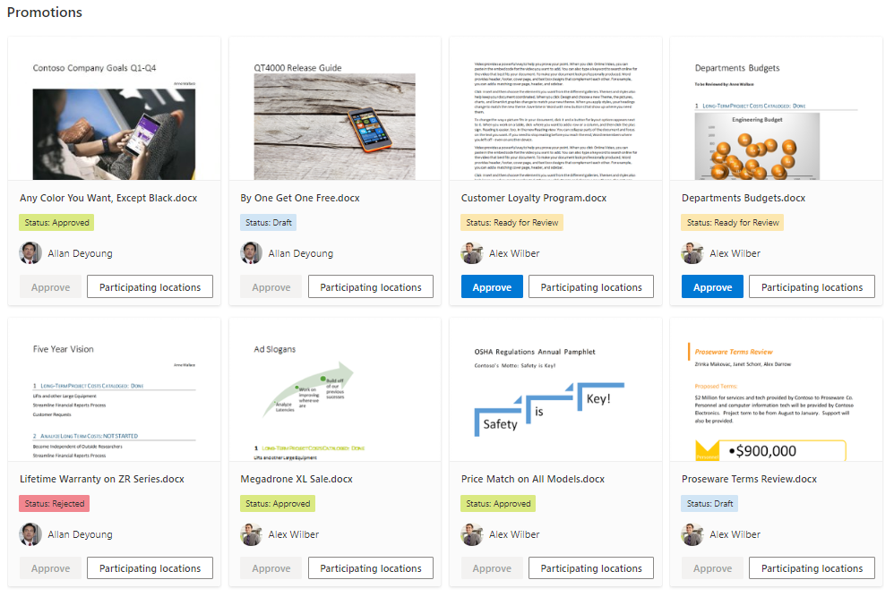 View Samples - List Formatting Samples