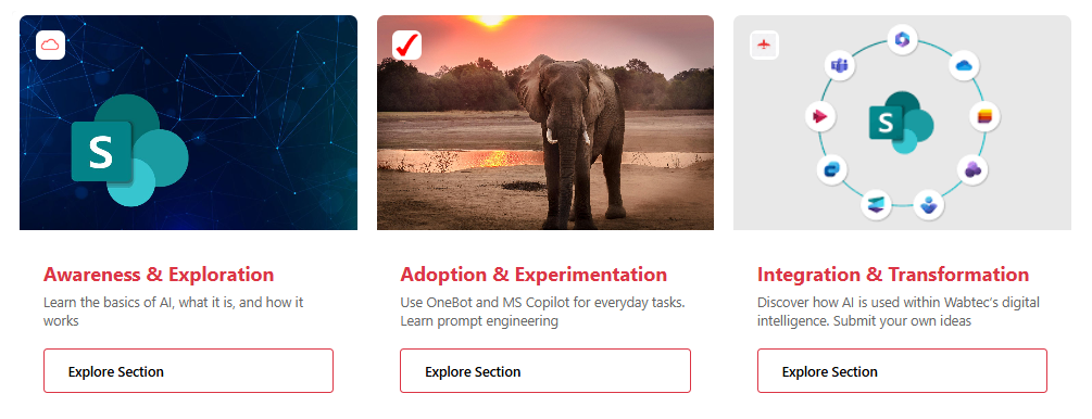 Interactive Content Card with Button preview