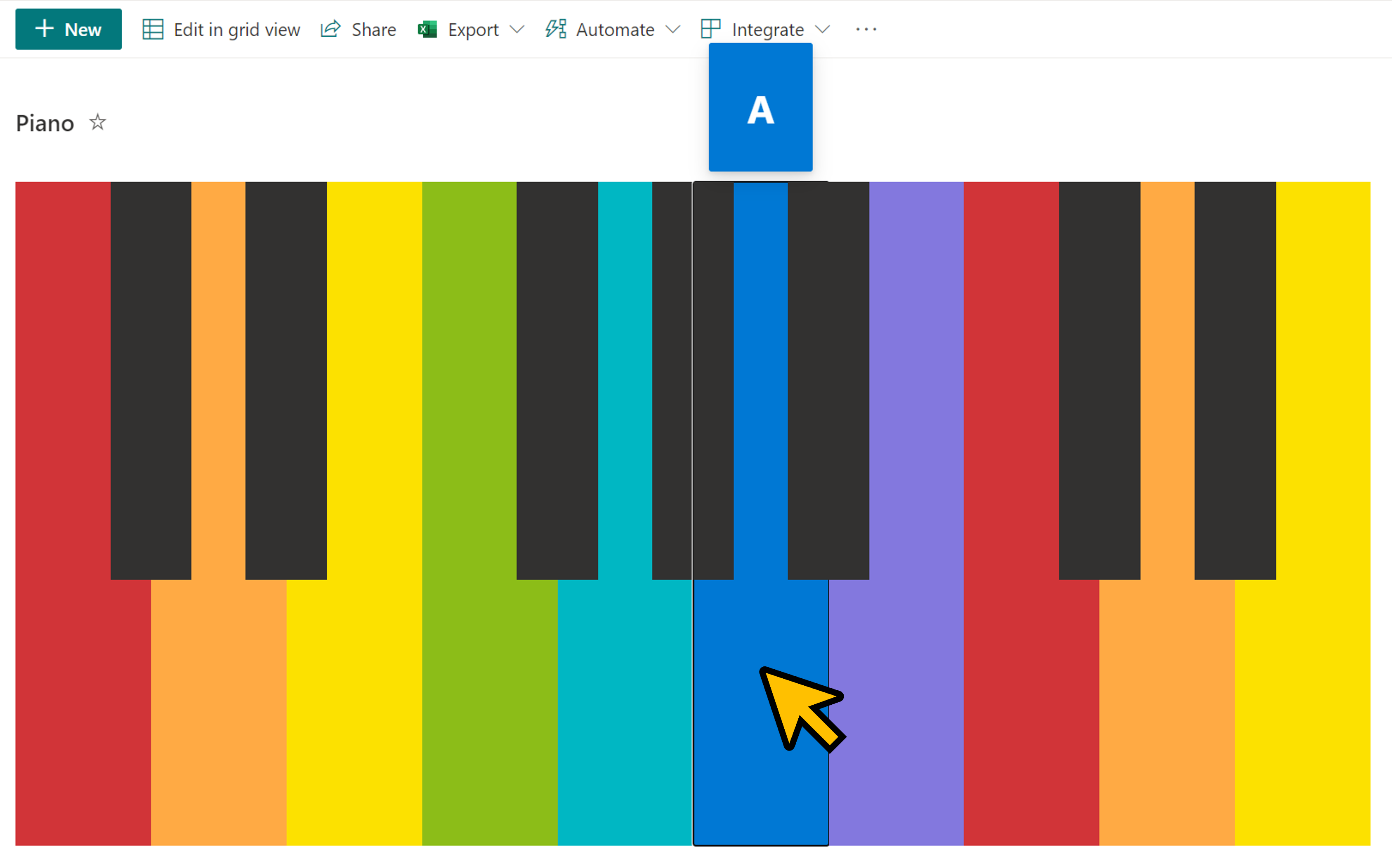 Piano screenshot 2