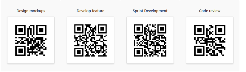 QR Code Tile preview