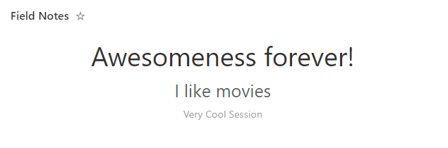 Recent Comments preview