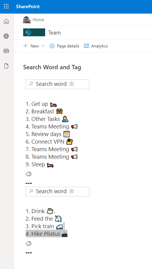 Search Within Tags preview