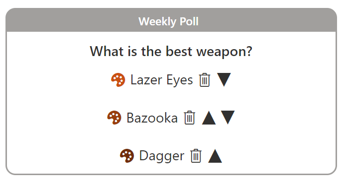 Team Poll preview