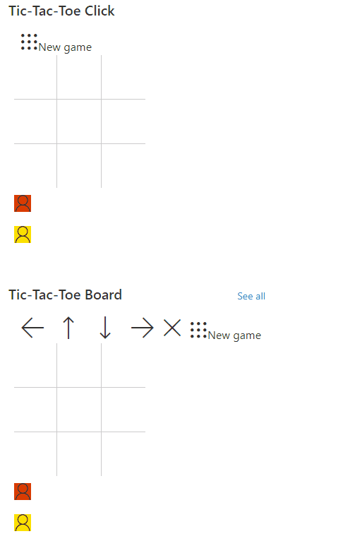 Tic-tac-toe preview
