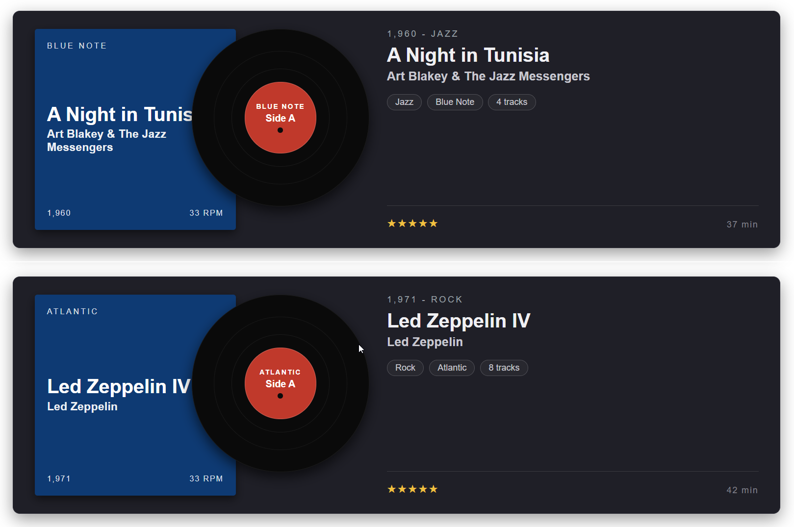 Vinyl Record / Album Sleeve preview