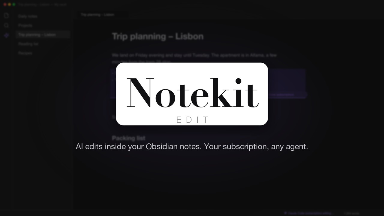 Notekit Edit trailer