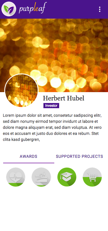 investor page