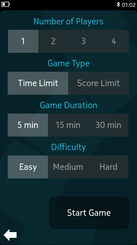 Screenshot of petals