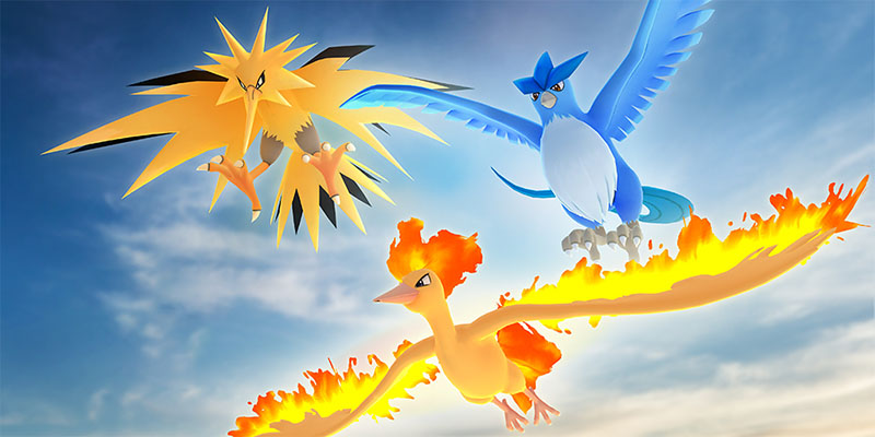 Articuno Zapdos Moltres raid hour