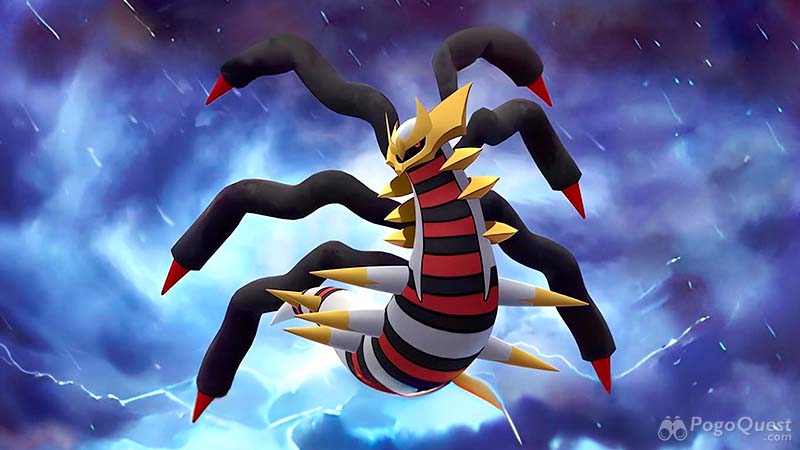 Giratina origin forme raid hour