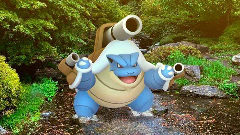 mega raid Blastoise