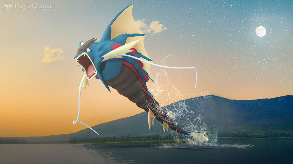 mega raid Gyarados