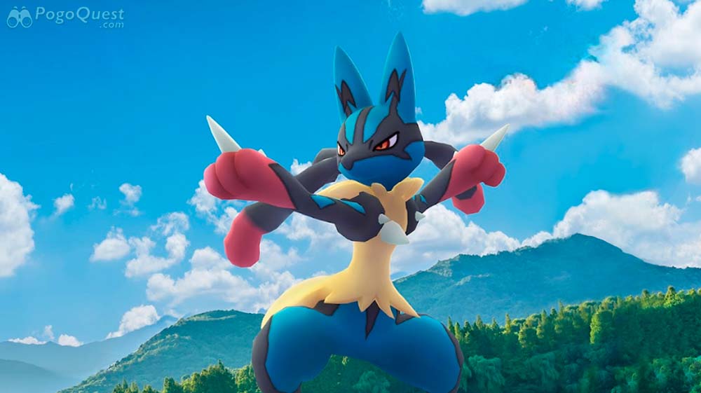 mega raid Lucario