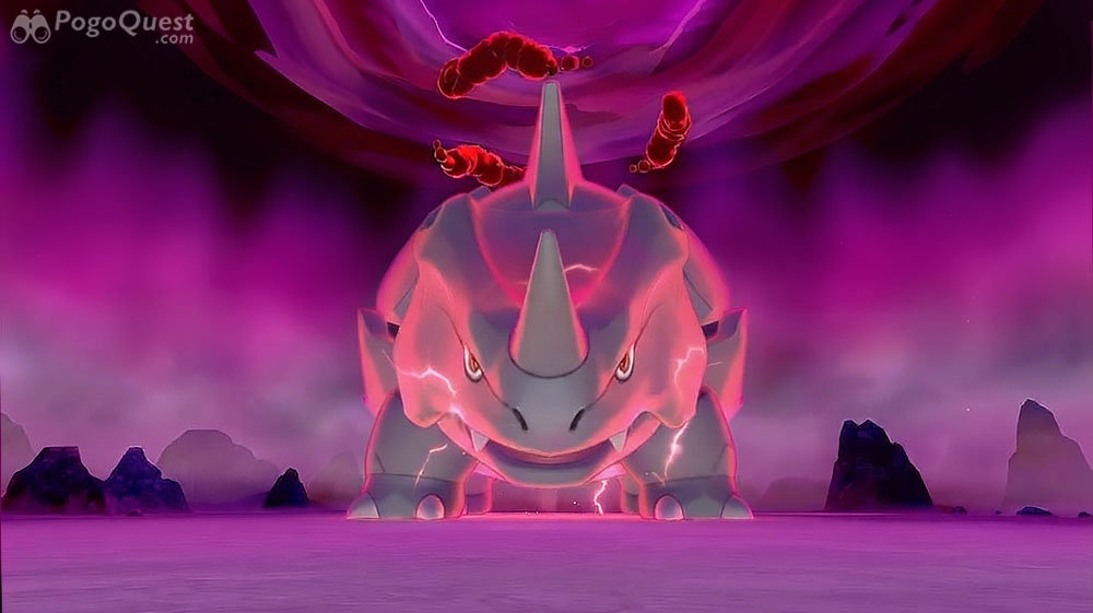 max mondays battles dynamax dinamax Rhyhorn